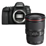 Canon EOS 6D Mark 2 + EF 16-35mm + Godox, Ophalen, Canon, Compact, Nieuw