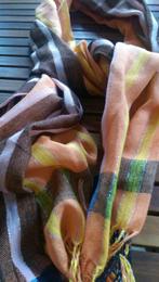 x Sjaal met mooie verschillende kleuren, Nieuw, Ophalen of Verzenden, Sjaal