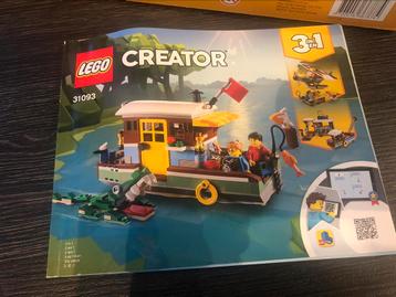 Lego Creator woonboot 31093 disponible aux enchères