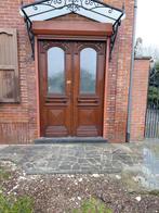 houten ramen en deur met elektrische rollen., Doe-het-zelf en Bouw, Ophalen, Gebruikt, 225 cm of meer, Overige typen