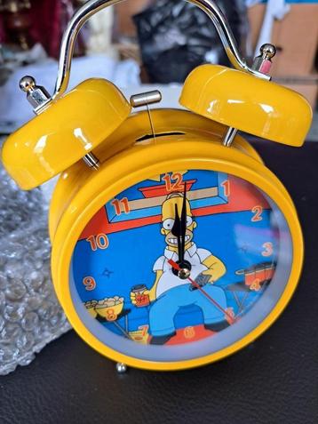 Gele wekker met Homer Simpson, NIEUW  beschikbaar voor biedingen