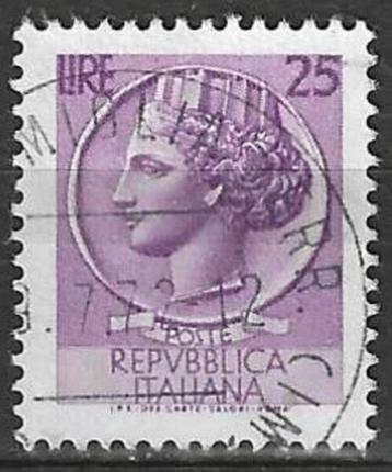 Italie 1955/1960 - Yvert 716 - Munt van Syracus (ST) beschikbaar voor biedingen