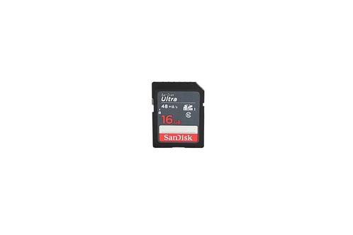 Sandisk Ultra 16GB 48MB/s SD geheugenkaart, TV, Hi-fi & Vidéo, Photo | Cartes mémoire, Comme neuf, SD, 16 GB, Appareil photo, Enlèvement ou Envoi