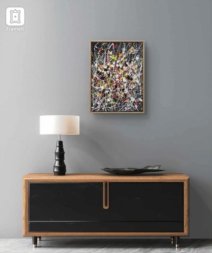 Life  in color, Antiek en Kunst, Kunst | Schilderijen | Abstract, Ophalen of Verzenden