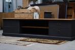 TV kast stoer industrieel hoffz style XXL black, Huis en Inrichting, Kasten |Televisiemeubels, Ophalen, Zo goed als nieuw, 200 cm of meer