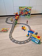 Duplo goederentrein 10508 COMPLEET, Kinderen en Baby's, Speelgoed | Duplo en Lego, Ophalen, Zo goed als nieuw, Duplo