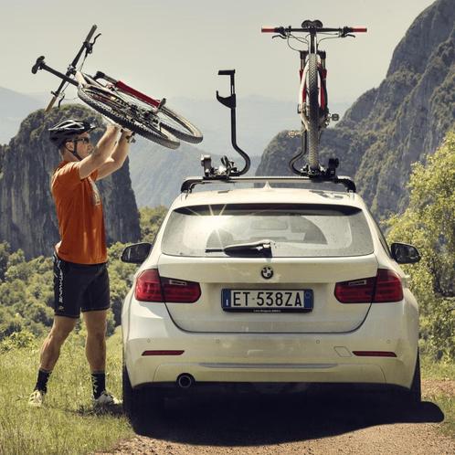 2 NIEUWE Thule ProRide 598 Fietshouder voor autodak, Auto diversen, Dakdragers, Nieuw, Ophalen