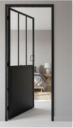 steel look deur, Ophalen