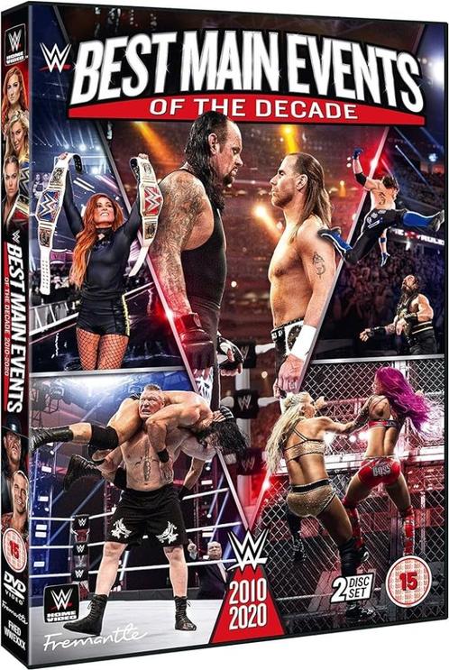 WWE: Best Main Events Of The Decade 2010-2020 (Nieuw), CD & DVD, DVD | Sport & Fitness, Neuf, dans son emballage, Autres types