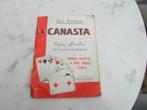 La canasta Regles officielles jeu de cartes, Ophalen of Verzenden, Gebruikt