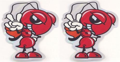 Marc Márquez metallic sticker set #4, Motoren, Accessoires | Stickers, Verzenden