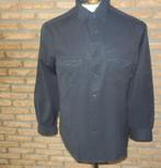 (35)- chemise homme t.M noire - DAPPER CLUB -, Kleding | Heren, Overhemden, Zwart, Zo goed als nieuw, DAPPER CLUB, Halswijdte 39/40 (M)
