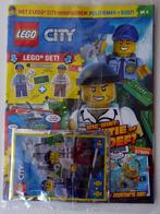 Album + 2 minifigures Lego City : policier + escroc - 2020, Lego, Enlèvement ou Envoi, Neuf