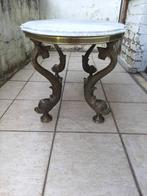 Table en marbre, Maison & Meubles, Moins de 50 cm, Autres matériaux, Ovale, 50 à 100 cm
