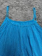 Robe d'été à fines bretelles - Large - bleu/blanc, Vêtements | Femmes, Comme neuf, Bleu, Taille 42/44 (L), Enlèvement ou Envoi
