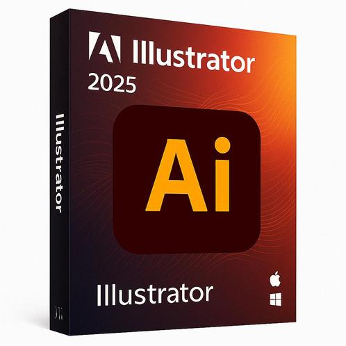Illustrator 2025, Computers en Software, Office-software, MacOS, Windows, Ophalen