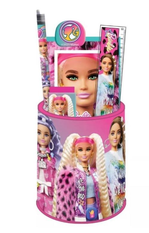 Barbie Bureauset - 7 delig, Divers, Fournitures scolaires, Neuf, Enlèvement ou Envoi
