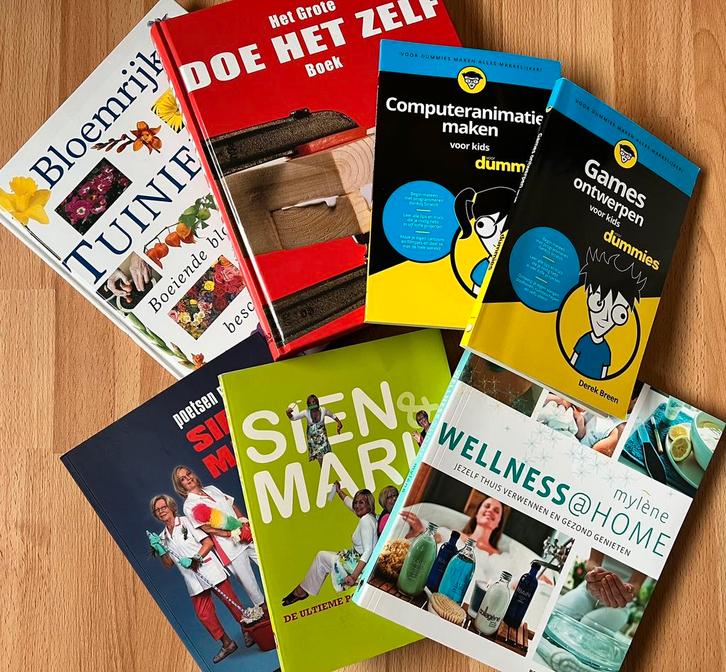 Boekenpakket (7) Wellness at Home tuinieren doehetzelf, Boeken, Mode, Ophalen of Verzenden