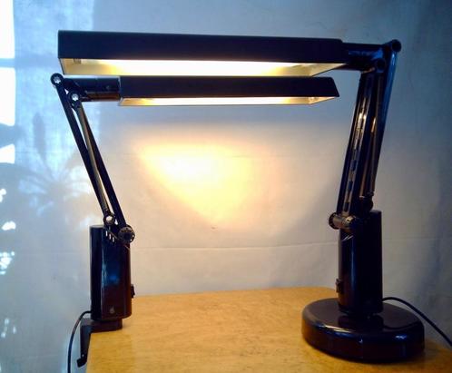 Vintage LUCIFER Bureaulamp Fagerhults, Huis en Inrichting, Lampen | Tafellampen, Kunststof, Ophalen of Verzenden