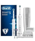 Oral-B Smart 5 5000 - Wit - Elektrische Tandenborstel, Ophalen of Verzenden, Zo goed als nieuw, Tandenborstel