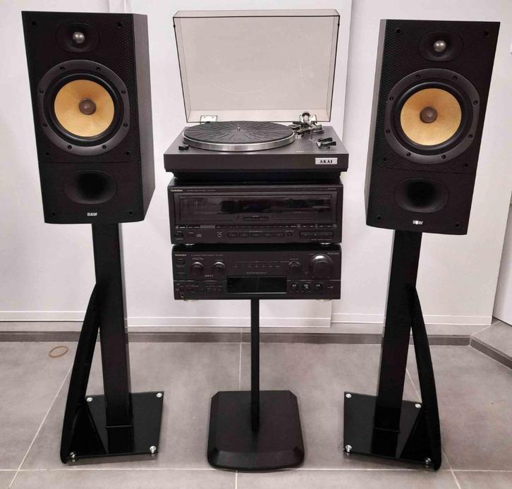 Technics installatie met B&W luidsprekers  apart te koop, Audio, Tv en Foto, Stereoketens, Zo goed als nieuw, Akai, Ophalen of Verzenden
