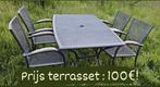 Ijzersterke Terrasset, Ophalen