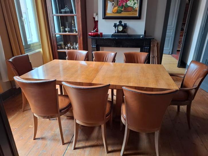 art deco ...vintage, Huis en Inrichting, Tafels | Eettafels, Gebruikt, 100 tot 150 cm, 200 cm of meer, Ophalen