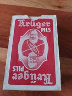 Boek speelkaarten Krüger pils, Ophalen of Verzenden, Speelkaart(en)