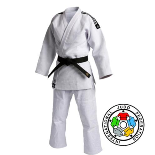 Adidas Judo Judogi Champion II IJF, Sport en Fitness, Vechtsporten en Zelfverdediging, Zo goed als nieuw, Judo, Vechtsportpak