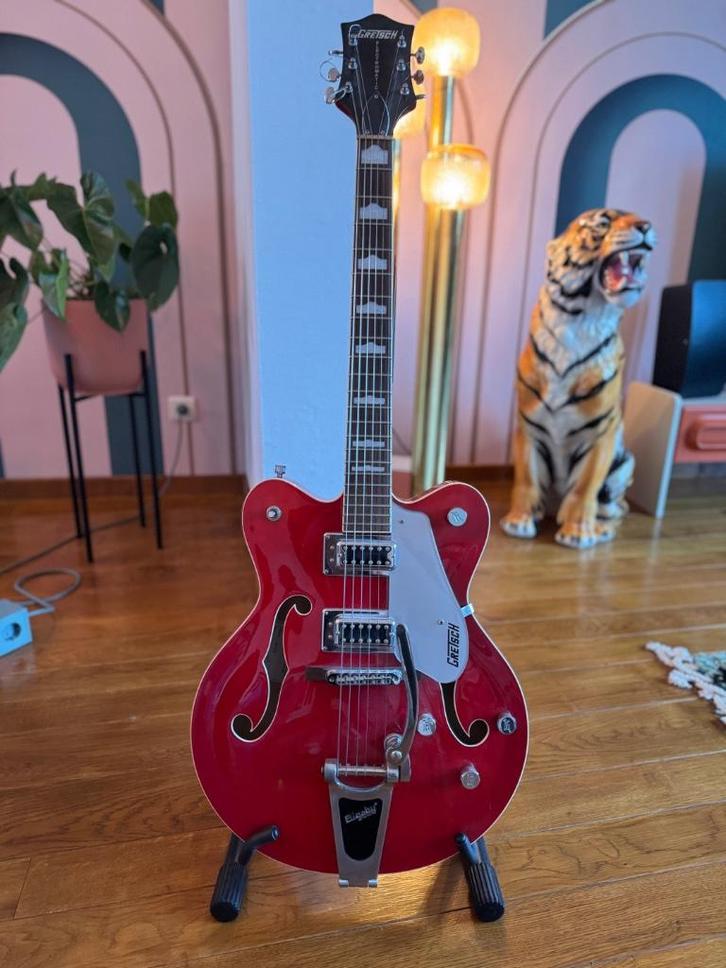 Gretsch G5422TDC Electromatic hollowbody gitaar - rood, Muziek en Instrumenten, Snaarinstrumenten | Gitaren | Elektrisch, Zo goed als nieuw