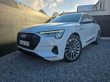 Audi e-tron 95 kWh 55 408 ch Quattro Advanced ***GARANTIE*** disponible aux enchères