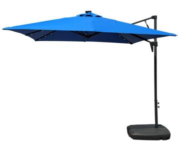 Zweefparasol 250x250cm met voet