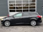 Ford Focus Wagon 1.6 EcoBoost Titanium, airco, parkeersensor, Auto's, 1258 kg, 110 kW, 4 cilinders, Zwart