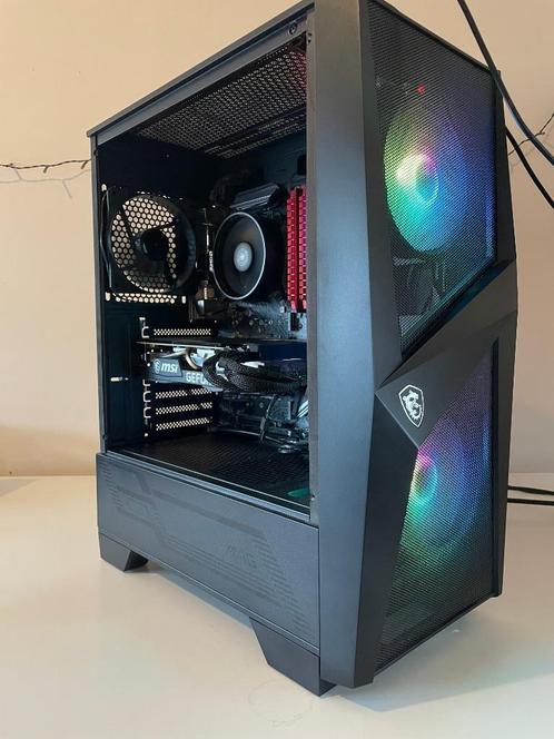 High Peformance Gaming PC / Scherm/ Toetsenbord, Computers en Software, Desktop Pc's, Gebruikt, 4 Ghz of meer, SSD, 16 GB, Gaming