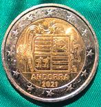2€ Andorra 2021, Ophalen of Verzenden
