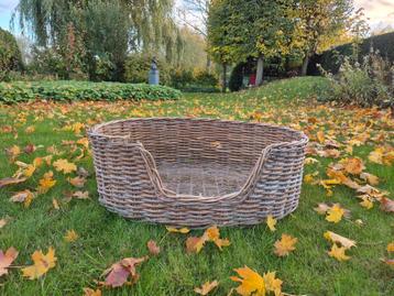 Hondenmand groot rotan beschikbaar voor biedingen
