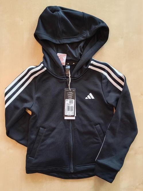 Sportief sweatvest 'Train Essentials Aeroready -Fit 3-Stripe, Kinderen en Baby's, Kinderkleding | Maat 128, Nieuw, Jongen of Meisje