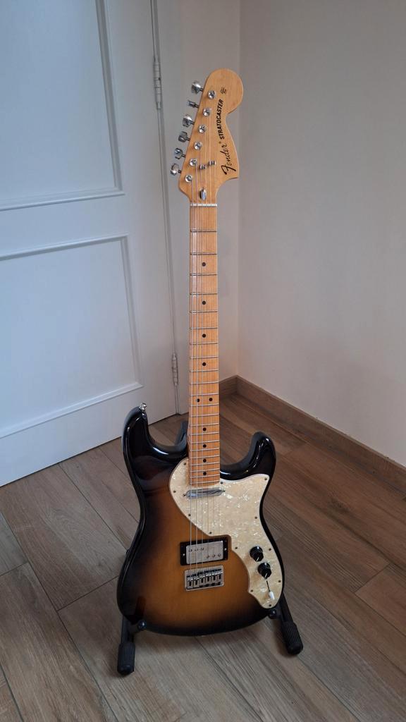 Fender pawn shop stratocaster deluxe met upgrades, Muziek en Instrumenten, Snaarinstrumenten | Gitaren | Elektrisch, Zo goed als nieuw