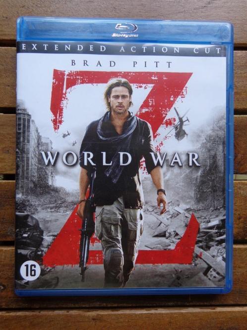 )))  Bluray  War World Z   (((, CD & DVD, Blu-ray, Comme neuf, Science-Fiction et Fantasy, Enlèvement ou Envoi