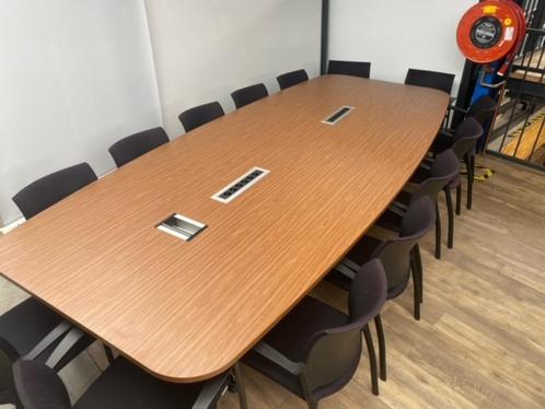 Grote vergadertafel Kusch+Co 350 x 150, Huis en Inrichting, Tafelkleden, Gebruikt, Ovaal, Binnen, Ophalen