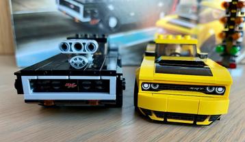 Lego 75893 Speed Champions, 2018 Challenger en 1970 Charger beschikbaar voor biedingen