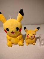 Set Pikachu knuffels, Kinderen en Baby's, Speelgoed | Knuffels en Pluche, Ophalen of Verzenden, Zo goed als nieuw, Overige typen
