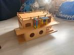 Houten garage voor kinderen, Kinderen en Baby's, Speelgoed | Houten speelgoed, Ophalen, Zo goed als nieuw
