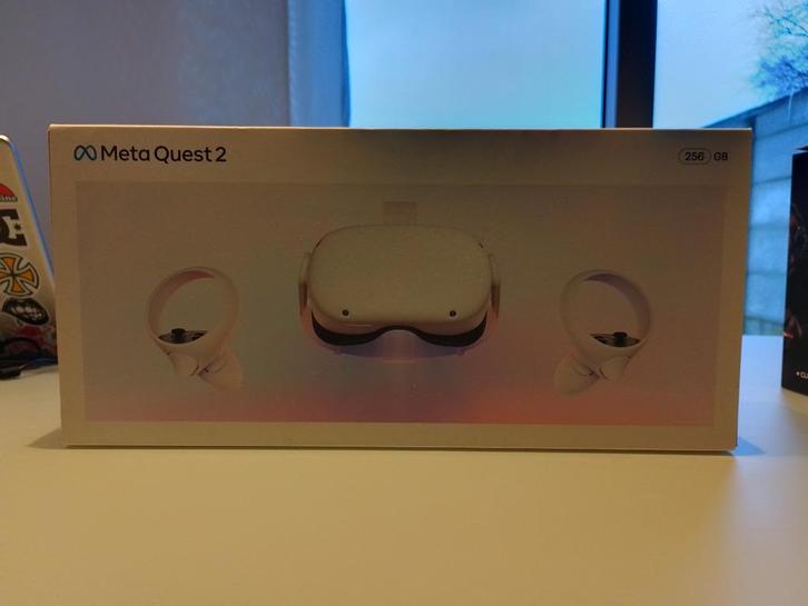 Meta Quest 2 - 256 GB, Games en Spelcomputers, Virtual Reality, Gebruikt, Pc, Controller, Ophalen