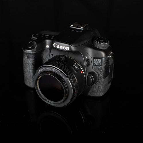 Canon 70d + 3 lenzen tas en battery grip, Audio, Tv en Foto, Fotocamera's Digitaal, Zo goed als nieuw, Canon, Ophalen of Verzenden