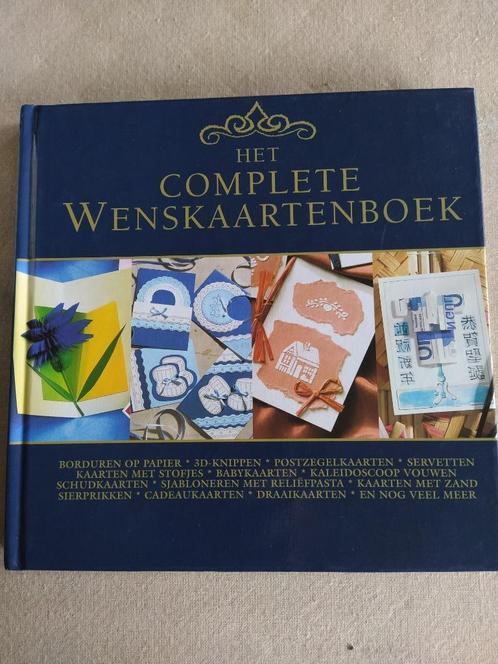 wenskaarten,fronten om te knutselen+complete wenskaartenboek, Boeken, Hobby en Vrije tijd, Gelezen, Overige onderwerpen, Verzenden