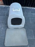 Curver Kattenbak met lade lichtgrijs, Dieren en Toebehoren, Ophalen, Zo goed als nieuw, Gesloten