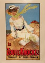 Oude Poster: 'Le Zoute Knocke', Verzamelen, Postkaarten | België, West-Vlaanderen, Ophalen, Voor 1920