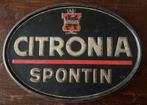 Spontin Citronia, Ophalen of Verzenden, Gebruikt, Reclamebord