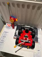 Twee vintage 1990 Tomy racewagens met afstandsbediening, Enlèvement ou Envoi